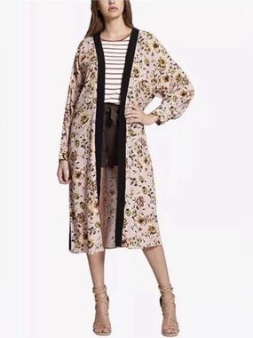 Sanctuary Calico Floral Print Belted Kimono Land Of Enchantment One Size